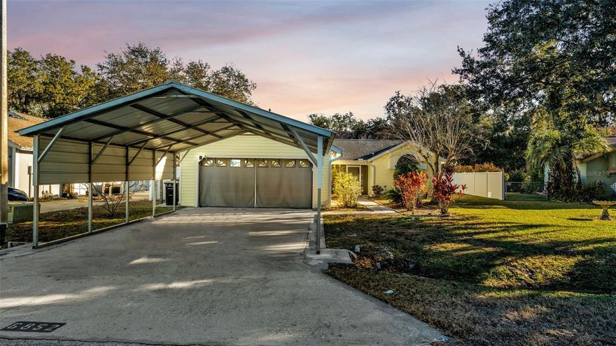 Welcome home to this 3-bedroom, 2-bath property offering comfort, character, and room to make it your own. The spacious primary suite features dual closets and ensuite bathroom. Split floorplan with two spacious bedrooms, while a versatile bonus room provides the perfect space for a home office, den, or flex area.

The heart of the home is the large family room with vaulted ceilings and a cozy gas fireplace, creating an open and inviting atmosphere for gatherings and everyday living. Step outside to enjoy a screened-in back patio overlooking a fully fenced backyard, complete with an above-ground pool—ideal for relaxing or entertaining.

Additional features include a two-car garage, extra shade coverage over the driveway, a storage shed, and NO HOA, offering freedom and flexibility. With great bones and endless potential, this home is ready for your personal touches.

Come put your stamp on this home and make it truly yours!