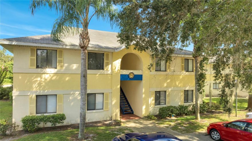 Just reduced!! Clean and tastefully updated second floor 2/2 condo in the Lake Mary/Sanford area, great opportunity for investors and first time home buyers alike! Walking distance to Seminole State College, 4 minutes to the Lake Mary Sunrail Station, and the Lake Mary Shoppes, restaurants, health care facilities and major highways like the 417 and I-4. The building has a newly installed roof (2025), and the unit has a newer AC (2021) with programmable thermostat, 50 gallon water heater, and new STAINLESS STEEL appliances (2023). Laminate wood floors throughout the main areas, neutral paint and crown moulding accents elevate the look of the condo, and the large screen covered patio with storage, which faces a quiet conservation area is the perfect place for relaxing. The oversized primary bedroom retreat features an ensuite bathroom with a tub, 2 closets and hidden cable wall mount, and in the hallway you will find an additional guest bedroom and bathroom, as well as a laundry closet with rack and INCLUDED washer and dryer! Make your appointment today!