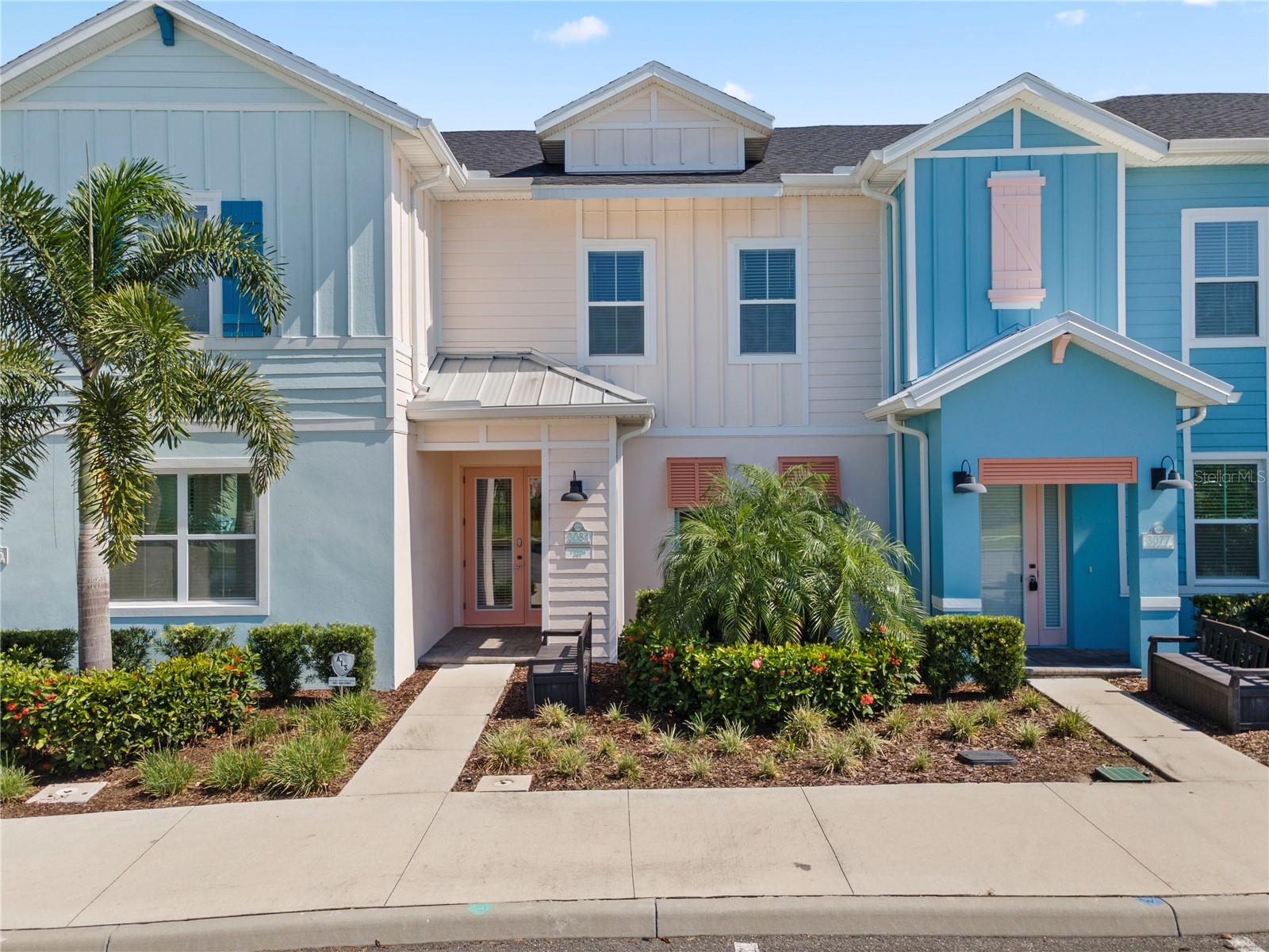 Welcome to Thyme Out in Margaritaville Resort Orlando!
Step inside this elegant and impeccably maintained turnkey townhouse in Margaritaville Resort Orlando. Fully furnished and featuring premium finishes throughout, two-bedroom, two-and-a-half-bath home with bonus room is bright, inviting, and thoughtfully designed. The open-concept living space is anchored by a stunning kitchen with quartz countertops and ceramic tile flooring, perfect for effortless entertaining or relaxation. Wake up each morning to peaceful lagoon views from your own sliding glass doors. Enjoy resort living at its finest—community pools, spa, fitness center, restaurants, entertainment, and shopping are all within easy reach. Set in a vibrant community just minutes from Disney and Universal. Offered fully furnished with upscale décor, this property is move-in ready perfect for vacation home living or investment.
Take some Thyme Out to visit Margaritaville Resort Orlando and step inside the relaxing sanctuary at 3081 Caribbean Soul Drive.