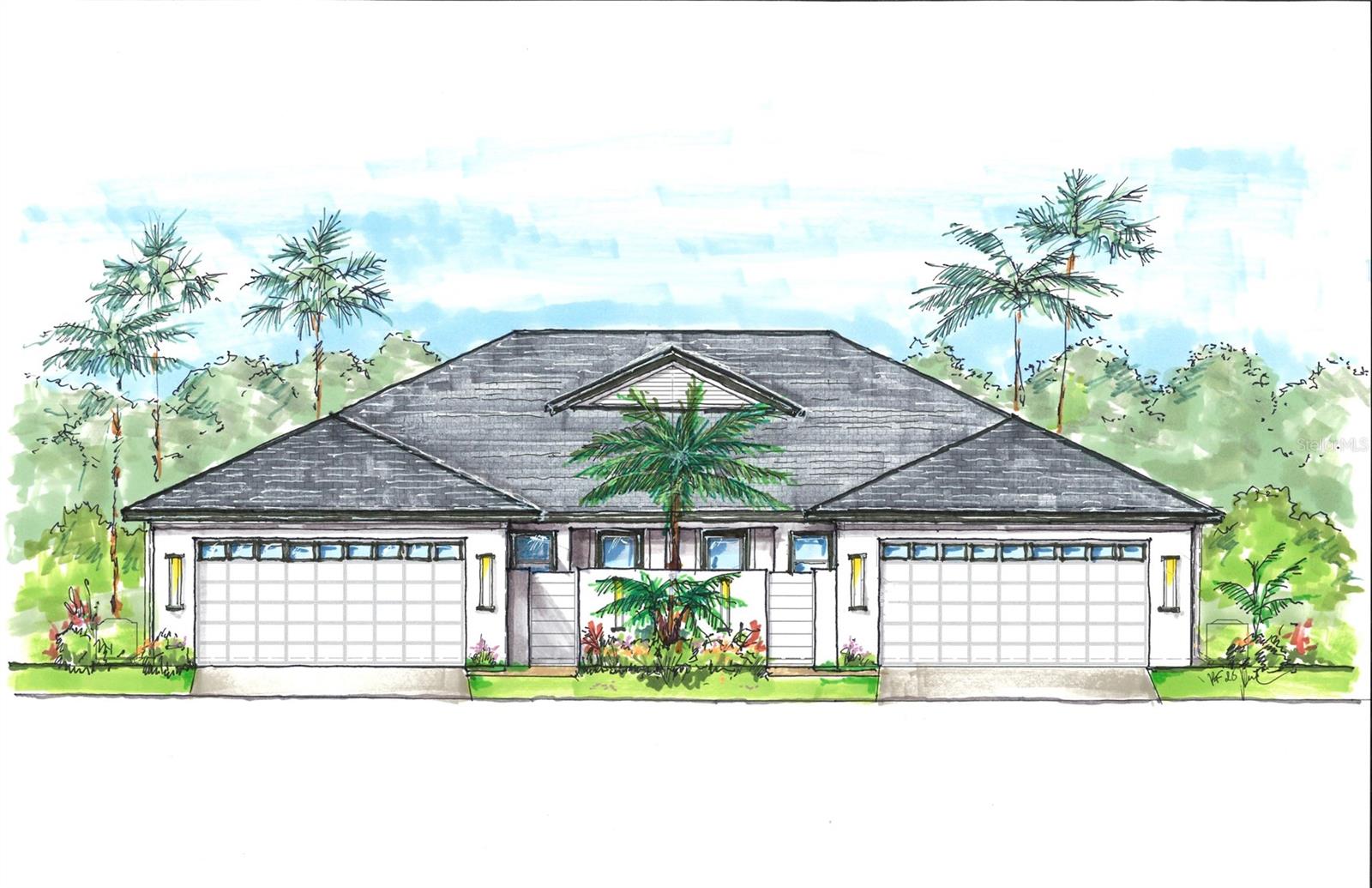 Under Construction. Brand new construction in beautiful and tranquil Tarpon Springs. 10 fabulous new villas await!!! Three bedroom 2 bath designer inspired dream homes. Two units are currently under construction with approximately 45 days to completion. Eight more villas to be built. Community pool. All one floor units. Walking distance to both the Historical downtown and the famous Sponge Docks. Beaches and parks are also close by.