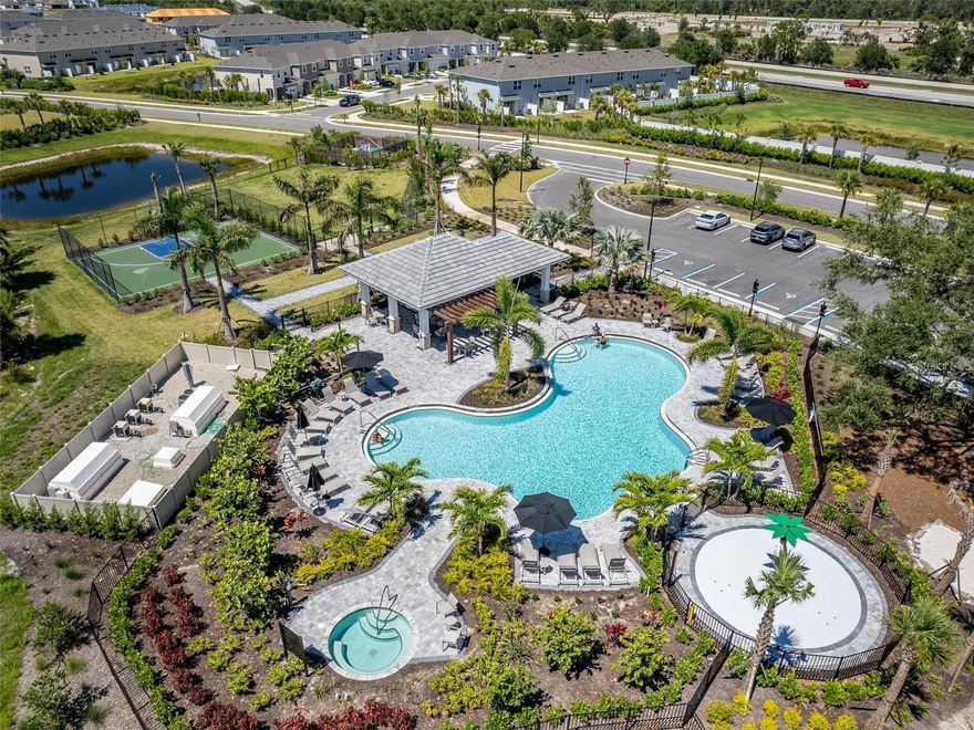 The beautiful Marigold is a 1,553 sq. ft. townhome with 3 bedrooms, 2.5 bathrooms & a 1-car garage, set amid the beautiful community of The Townhomes at Palmero. Inside, you are met with a spacious gathering room and an open-concept designer kitchen, highlighted by the natural light that streams in from the rear outdoor patio. On this first-floor level, a 1-car garage and a half bath are present for added convenience. Upstairs, you can explore the 2 secondary bedrooms sharing a full bath and a large Owner's Suite with an oversized walk-in closet and a double-sink vanity. Space is not a concern within the Marigold, with the multiple storage areas including under stair storage, a large walk-in kitchen pantry, separate laundry room, linen closet, and more! Come see the Marigold for yourself today, and learn more about the community of The Townhomes at Palmero! Laurel Nokomis and Venice Senior High Schools. Short distance to food shopping, dining, and the BEACHES!