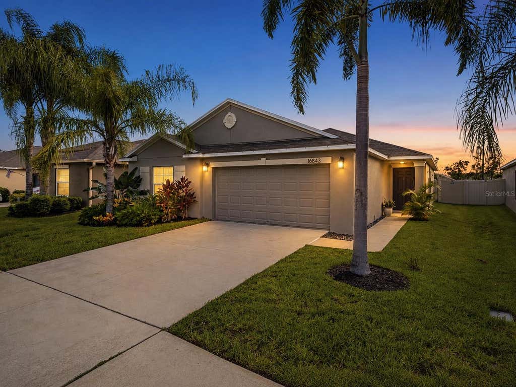 Photo of 16843 Peaceful Valley Drive, Wimauma, FL 33598 (MLS # A4702816)