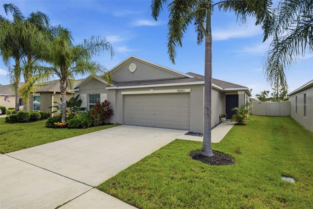 Photo of 16843 Peaceful Valley Drive, Wimauma, FL 33598 (MLS # A4702816)