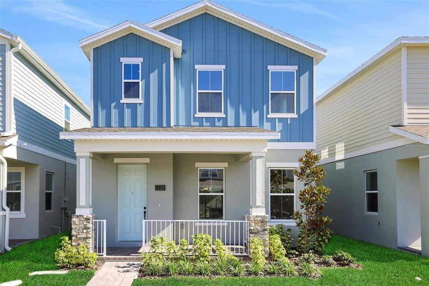 One or more photo(s) has been virtually staged. The Cooper – 2,078 Sq. Ft. | 3 Bedrooms + Loft | 2.5 Baths | 2-Car Garage Beautiful open-concept home
featuring 2,078 sq. ft. with three bedrooms, a loft, and 2.5 bathrooms with the front of the home facing
conservation! The gourmet kitchen offers quartz countertops and linen cabinets, overlooking the dining and
living areas for seamless entertaining. Elegant level-three natural wood-look plank tile flows throughout the first
floor, adding warmth and style. Upstairs includes a spacious primary suite with a walk-in closet, dual sinks
vanity, and walk-in shower, plus two additional bedrooms and a loft ideal for a home office or flex space.
Additional features include a two-car garage and modern finishes throughout. Move-in ready with thoughtful
design and contemporary appeal.