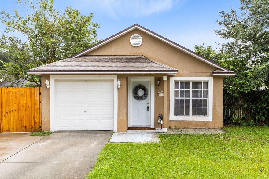An exceptional opportunity awaits you in Apopka! This charming 3-bedroom, 2-bathroom home sits perfectly on a quiet cul-de-sac, offering the peaceful neighborhood feel you've been searching for. The open floor plan creates a seamless flow throughout, enhanced by high ceilings that add an airy, spacious atmosphere to every room. The separate dining space provides outstanding flexibility, whether you envision family dinners, a cozy reading nook, or perhaps a home office for those work-from-home days. Step outside to discover your private oasis: a fully fenced backyard complete with a screened patio perfect for morning coffee or evening relaxation. The thoughtful addition of a side double gate leads to a convenient parking pad, because who doesn't appreciate extra parking space? Recent updates mean you can move in worry-free, with a roof installed in 2018 and a new air conditioning system in 2024.  The established neighborhood provides a strong foundation for both immediate enjoyment and long-term investment growth. Whether you're planning to call this place home or add it to your investment portfolio, this well-positioned property offers the perfect blend of comfort, convenience, and opportunity in one of Apopka's most sought-after residential areas.