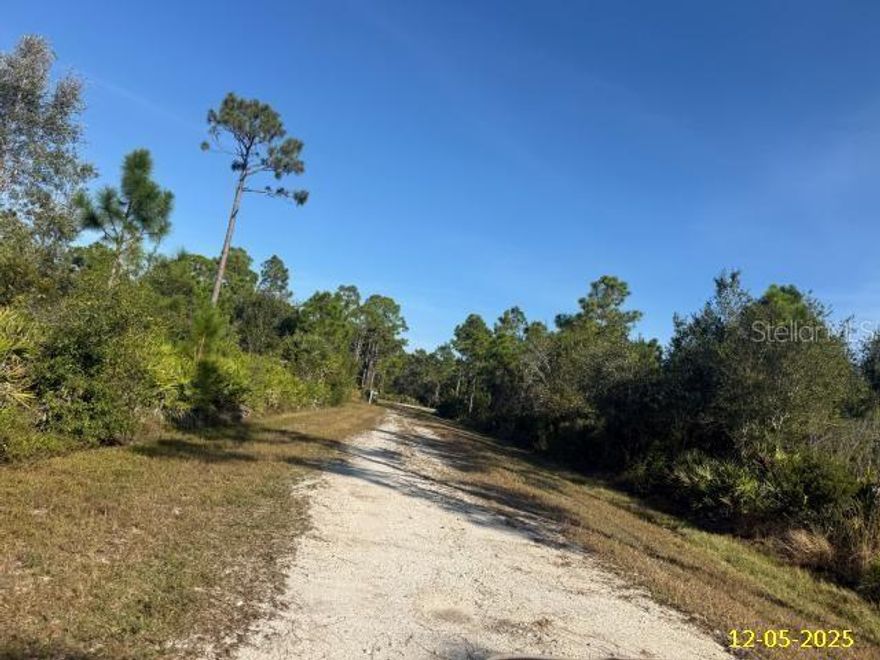 Vacant lot in Tropical Gulf Acres subdivision.