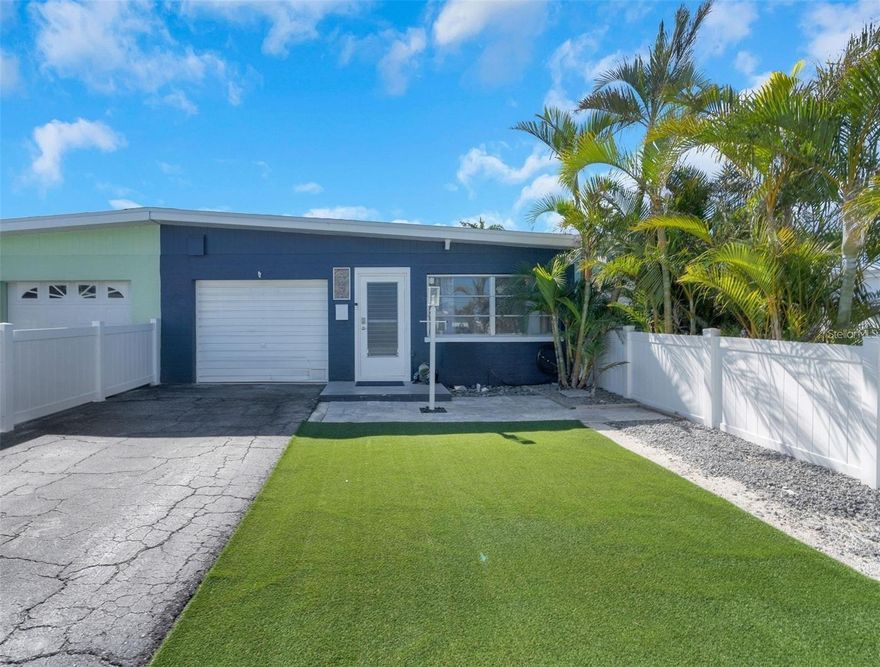 Welcome to this beautifully updated and fully furnished coastal retreat, ideal as a short-term rental, vacation home, or primary residence. Renovated from top to bottom in 2025, no detail has been overlooked—from the brand-new roof, water heater, and appliances to the newer HVAC, washer/dryer, and upgraded garage door. Step outside to your private backyard oasis, featuring a spacious screened lanai, low-maintenance artificial turf, composite decking, and a fully fenced, professionally landscaped yard—perfect for entertaining or quiet relaxation. The oversized one-car garage offers generous storage space for owners or guests. Located just a short walk or golf cart ride from award-winning restaurants, boutique shops, and the crystal-clear waters of the Gulf beaches, this home is ideally situated to enjoy the very best of Anna Maria Island. At the end of the street, enjoy access to pickleball and tennis courts, a dog park, and a public boat ramp and dock. This is a rare opportunity to own a fully renovated, turnkey property on one of Florida’s most desirable islands—complete with short-term rental approval and beautiful furnishings included. Don’t miss your chance to own a piece of paradise!