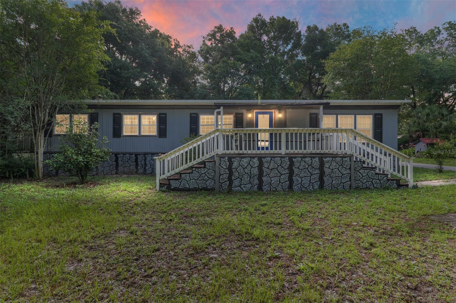 Charming 3 bed, 2 Bath home in the heart of the Ocala National Forest!
Step inside this remodeled manufactured double wide on spacious lot in the scenic Ocala National Forest.
Enjoy a bright, open floor plan with fresh finishes, a stylish kitchen, and comfortable living spaces perfect for relaxing or entertaining.
The oversized lot offers plenty of room for activities, gardening, or simply enjoying the natural surroundings and wildlife.
Ample storage space is included for all your tools, toys, and equipment.
Experience peaceful forest living with easy access to trails, lakes, and outdoor recreation- while still being a short drive to all the conveniences of Ocala.
Don’t miss this opportunity to own a this peaceful paradise.