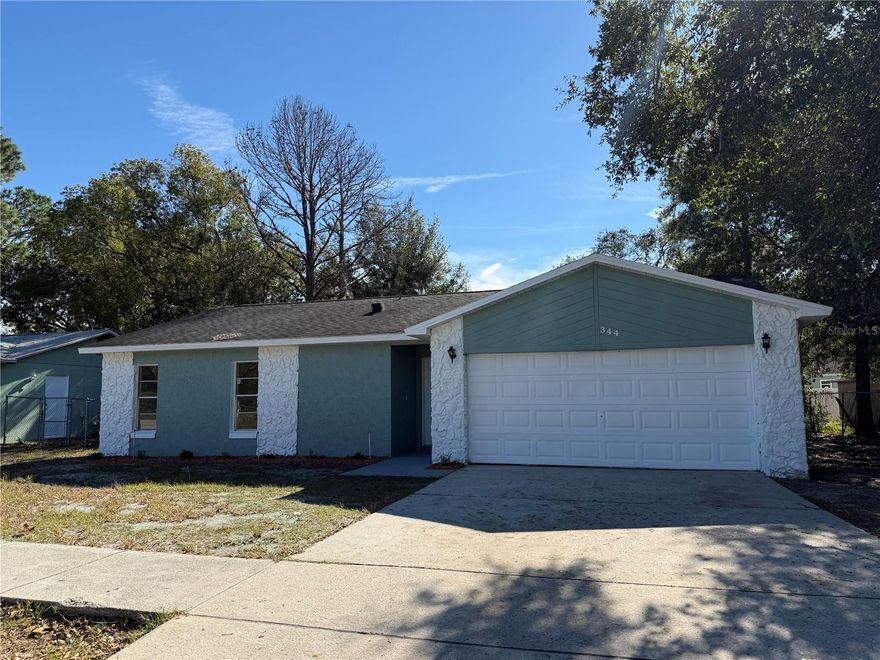 This spacious 2-bed 2-bath home has an oversized two car garage and a huge backyard.  Great opportunity to own.  Priced to sell!