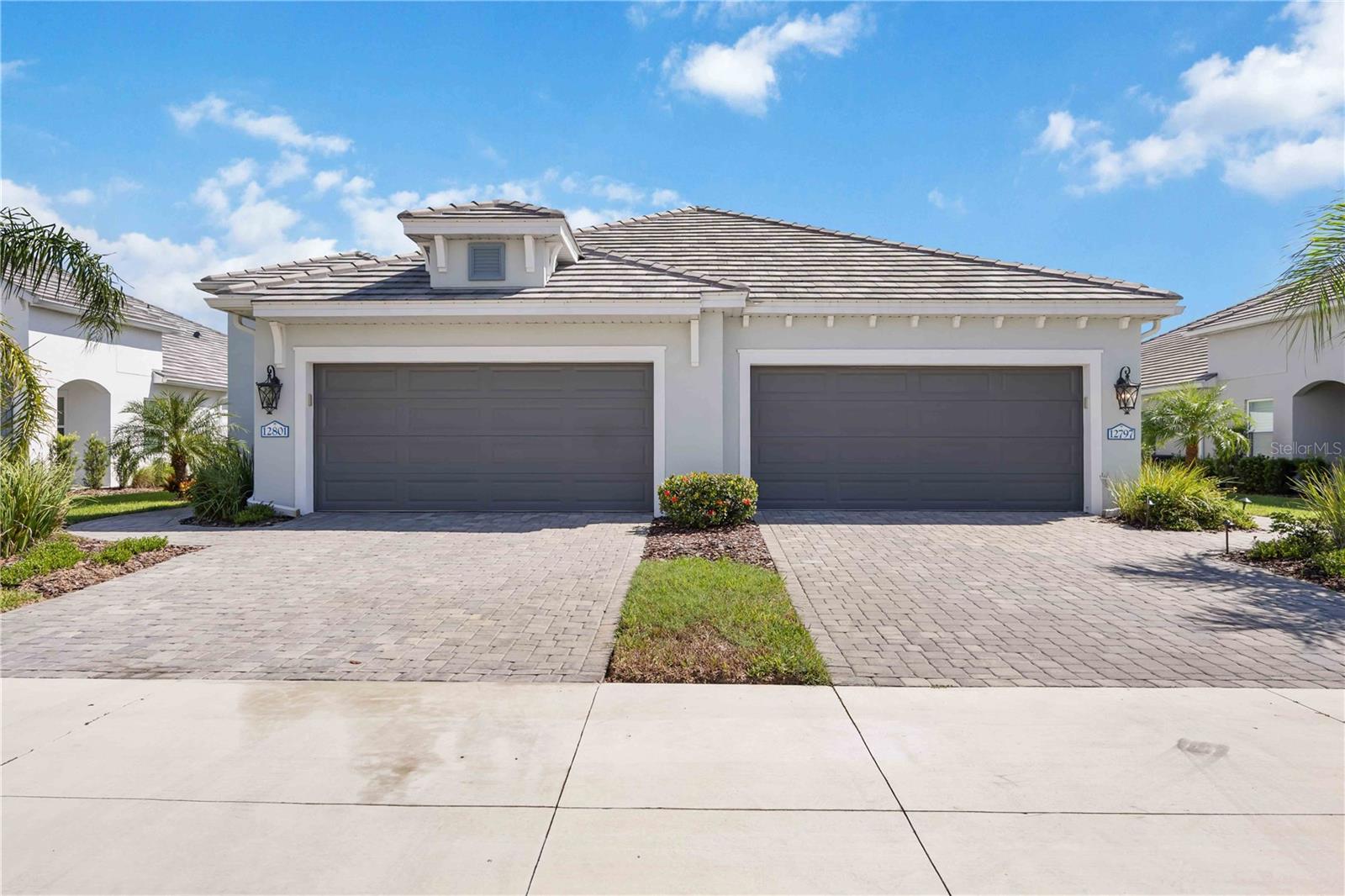 Elegant 2022-built villa in Grand Palm!
This 2BR + den, 2BA, 1,632 sq ft home is loaded with upgrades—8' doors, California Closets, plantation shutters, premium lighting, hurricane-impact windows, and a smart home system. The open great room with coffered ceiling flows to a chef’s kitchen featuring a gas range, high-end appliances, and ample counter space. Tile floors highlight the main areas, with hardwood in the den.
The owner’s suite offers a spa-like bath and dual custom closets. Outdoors, enjoy a beautifully landscaped yard with lighting, plus a covered and extended screened lanai with outdoor kitchen, gas grill, and electronic blinds. The 2-car garage features a durable epoxy floor.
Grand Palm delivers resort-style amenities—pools, fitness center, tennis, pickleball, 28 miles of trails, parks, and clubhouse—just minutes to downtown Venice and stunning beaches.