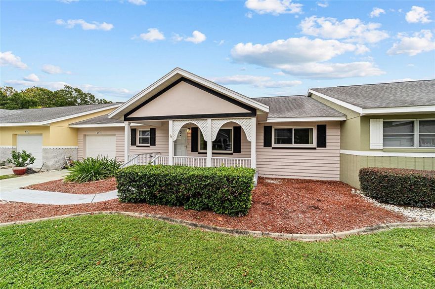 Birmingham Villa with Bonus Office Spaces – On Top of the World, Ocala!
Welcome home to this well-maintained and inviting Birmingham model villa in the On Top of the World community! Bright and welcoming, this original home offers a comfortable and functional layout featuring 2 bedrooms, 2 bathrooms, and multiple versatile spaces to suit your lifestyle.
Inside, you’ll find a dedicated laundry room for added convenience, as well as two office areas — one just off the kitchen, and another under heat and air at the back of the home, providing direct access to the backyard. The kitchen includes recessed lighting and plenty of cabinet space, offering practicality and room to personalize.
Updates include windows replaced in 2007, roof replaced in 2016, and AC installed in 2003. Ceiling fans throughout add to the comfort and energy efficiency of the home.
Located in Ocala’s premier 55+ community, you’ll enjoy resort-style amenities, golf, fitness centers, clubs, and endless social opportunities — the perfect blend of comfort, convenience, and active living!