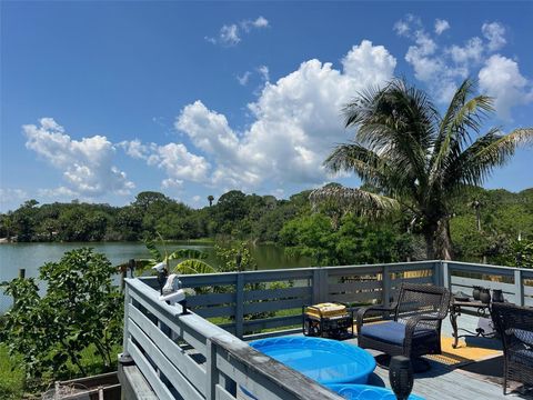 A home in MERRITT ISLAND