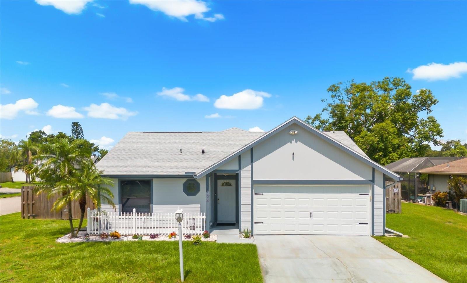 Meticulously maintained and beautifully updated, this Centre Lake gem offers the perfect blend of comfort and style. Step inside this charming 2-bedroom home that lives large—with over 1,500 square feet of living space, there's plenty of room to entertain both indoors and out.
Recent upgrades include a new roof, new drywall, fresh exterior paint, baseboards, kitchen cabinets, granite countertops, stainless steel appliances, wood-look tile flooring, fully renovated bathrooms, and patio pavers.
Situated on a desirable corner lot, the spacious yard is full of potential to create your own private oasis. A bonus feature: RV hookups discreetly tucked behind the fence on the side of the home.
Enjoy the peaceful setting with convenient access to the airport, UTC, Lakewood Ranch, and Waterside—truly the best of both worlds!