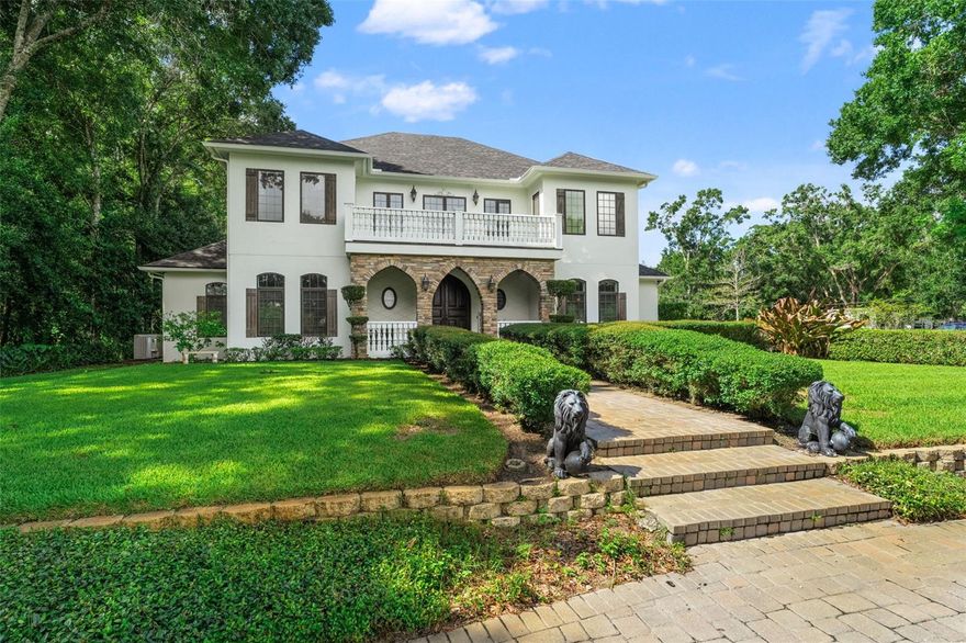 Introducing an extraordinary opportunity to own one of Tarpon Springs’ most coveted equestrian estates. (now with even more buying options) Nestled at the convergence of Pinellas, Pasco, and Hillsborough counties, this rare and elegant property seamlessly blends refined luxury with unmatched functionality.

Spanning over 6,200 square feet of meticulously crafted living space, the residence boasts 6 bedrooms, 5.5 full bathrooms, and a half bath, including a private 900-square-foot guest apartment with its own entrance, bathroom, kitchenette, and tranquil views of the Greek-inspired saltwater pool and spa.

At the heart of the home lies a gourmet chef’s kitchen adorned with Sub-Zero appliances, a custom Herbashaw island, multiple coffee bars, and designer custom wood cabinetry. Soaring 12 to 20-foot ceilings, solid 8-ft custom solid wood doors, and Pella windows and doors enhance the home’s bright, open feel, while thoughtful touches like motorized chandeliers, custom fireplaces, and tongue-and-groove ceilings reflect years of intentional design and craftsmanship.

The layout includes multiple living spaces, a grand formal dining room, oversized guest bedrooms, gym, a spacious home office, and a dedicated media room—making this estate ideal for both entertaining and everyday elegance. Two Juliet balconies, a double staircase, and expansive wood, slate, and porcelain tile flooring add to the home’s timeless appeal.

Able to be sold with the home, but not before the home, the separate conjoined parcel (2.51ac) transforms the sale into a fully operational equestrian haven. The six-stall shed row barn, two-story tack room, hay room, chicken coop, six rotational pastures, round pen, and stocked pond offer every amenity the discerning equestrian desires. A separate entrance for boarders or trailers ensures functionality without compromising privacy.

Perhaps the most compelling feature: this estate sits within riding distance to the Brooker Creek Preserve and just minutes from seven elite equestrian facilities. An ideal location for trainers, riders, or those seeking the ultimate lifestyle property.

Additional recent upgrades and features include:
 • 2023 Roof Replacement
 • 2025 New AC Units and Pool Pump
 • Fresh Interior Paint (2025) Exterior Paint (2024)
 • Surround Sound & Camera Surveillance System
 • Outdoor Stone Fireplace with Wood-Beam Gazebo
 • 16x16 Built-in Paver Fire Pit
 • Private Well and County Water Supply
 • Multiple Electric Gated Entrances
 • 3 Oversized Garage Bays
 • Full Pool Bath
 • Irrigation System

NEW OPTION!!  Buy the home and 2.53 ac alone or combined with the conjoined 2.51 ac - vacant land can not be sold before the home, seller will need 3 weeks to split with the county.  

Whether you’re seeking a private compound, a working equestrian facility with greenbelt status, or a future investment with potential to subdivide, 3530 Old Keystone Rd offers rare versatility. Ideally located just 10 minutes from the Gulf beaches, 30 minutes to Tampa International Airport, and a short drive to Orlando’s theme parks, elite shopping, and fine dining—this estate also sits adjacent to the East Lake Sports Complex and Park, offering access to recreational amenities, walking trails, and community events. It’s the definition of accessible luxury in a serene, natural setting.

A lifestyle of elegance, equestrian excellence, and exclusive privacy awaits.