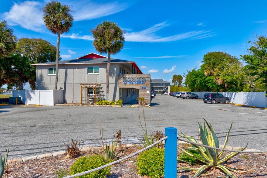 Location, location, minutes from the beach, restaurants and nightlife. Whether you are looking for an investment or an affordable place to live this condo may be the perfect opportunity. This recently renovated condo is clean and move-in-ready. This fully tiled ground-floor unit has two bedrooms and one bath with plenty of closet space. The large living and dining area has an open floor plan. The kitchen has a breakfast bar for those quick meals. Updates include a new tankless water heater and HVAC Units installed in 2025. The bedroom closets have custom closet solutions built in and a beautiful tile shower. This condo complex backs up to the intercoastal. Unwind by the water after your workday is done. The view is breathtaking. Book your showing today!