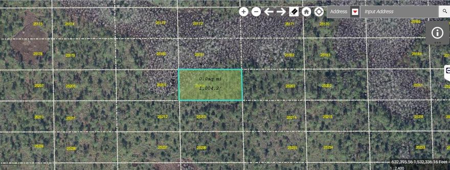 Property Description
UNRECORDED PLAT OF ORANGE CO ACRES TR 25204 DESC AS N1/2 OF NW1/4 OF SW1/4 OF SE1/4 OF NW1/4 SEC 25-22-32
Vacant Residential. 
Note: buyers I emphasize the importance of conducting thorough due diligence to ensure that the property meets your expectations and requirements.