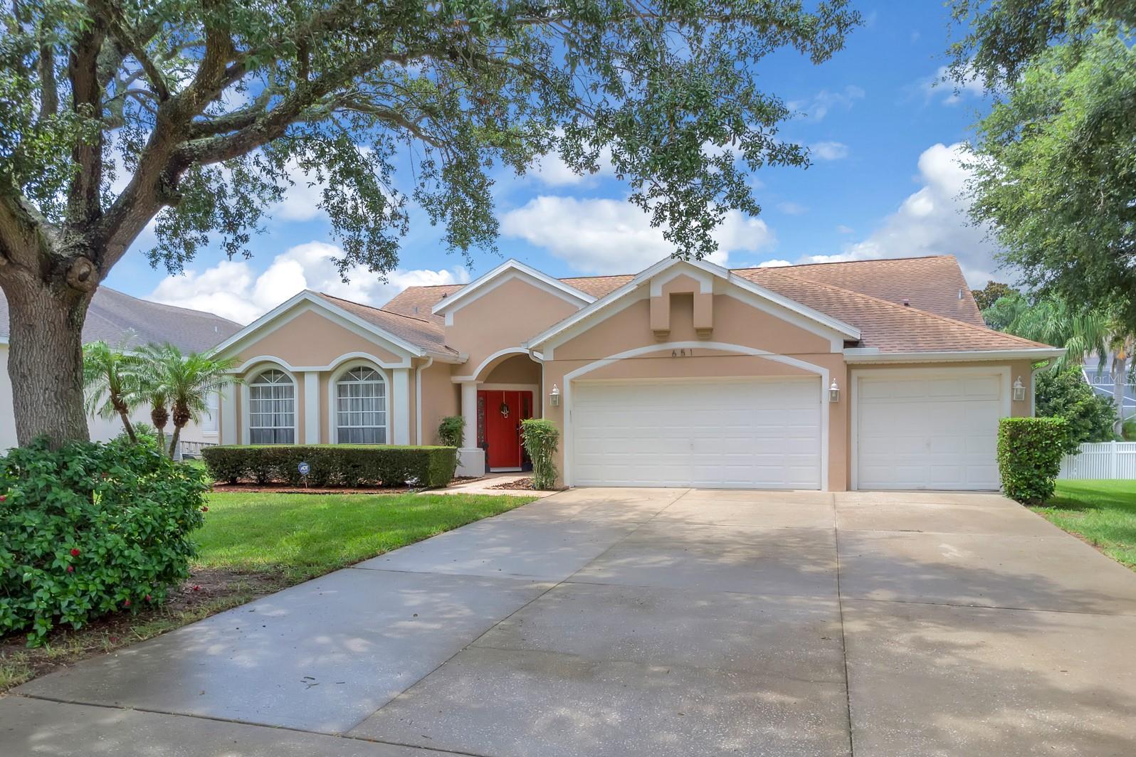 Welcome to John’s Landing, a gated lakefront community in the charming town of Oakland, offering private lake access and a community dock on Johns Lake.
Step inside this spacious 4-bedroom, 3-bathroom home with a 3-car garage and make it your own. The thoughtfully designed split floor plan includes a family room, formal living room, kitchen nook, and a formal dining area—perfect for both relaxed living and entertaining.
The heart of the home is the kitchen, featuring stone countertops, 42-inch wood cabinetry, tiled backsplash, stainless steel appliances, and a pantry. A convenient kitchen bar opens to the living room, which boasts vaulted ceilings and luxury vinyl flooring, creating a spacious and cohesive feel.
The primary suite is a true retreat, with vaulted ceilings, luxury vinyl flooring, sliding glass doors that open to the extended back patio, and a large en suite bathroom complete with a garden tub, walk-in shower, walk-in closet, and private water closet.
Two bathrooms feature barrier-free tubs, offering enhanced accessibility and comfort. The three additional bedrooms are conveniently located together, with two sharing a Jack-and-Jill bathroom—ideal for families or guests.
Outside, enjoy the extended patio, perfect for relaxing or entertaining.
Residents of John’s Landing have access to exceptional community amenities, including private lake access, a boat ramp to Johns Lake, tennis courts, and a playground.
Located just minutes from the West Orange Bike Trail that takes you to historic downtown Winter Garden, and major roadways including the Florida Turnpike, 429, and 408, this home offers both convenience and tranquility.
You’ll love the close proximity to top-rated schools, shopping, and dining, all while enjoying the charm of suburban living.
Homes in this community rarely last—don’t miss your chance to live in one of Oakland’s most desirable neighborhoods. Schedule your private tour today and get ready to make this home yours.