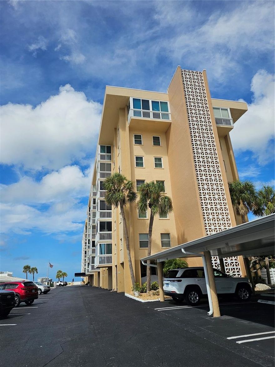 Experience breathtaking Gulf views from this beautifully maintained 1-bedroom, 1-bath condo located directly on Venice Island’s beachfront. The desirable San Marco community offers resort-style living just steps from the sand and shimmering waters of the Gulf of Mexico.

Enjoy a bright, open living area with large sliding doors leading to your private balcony—Wake up to the sounds of the Gulf and take in stunning water views all year round.

The condo comes fully furnished and includes laundry facilities, garbage chute on each floor with elevator access, making daily living easy. The community features a heated pool, clubhouse, and direct beach access, perfect for relaxing or socializing.

Besides the million-dollar Gulf view, this rental includes fresh linens, board games, and a welcome basket stocked with essentials—including fresh farm organic eggs—to make your stay even more enjoyable.

For those who enjoy an active lifestyle, you’ll find golf courses, scenic bike paths, and 24-hour lighted tennis courts just minutes away. Across the street, the Venice Yacht Club and boat launch await boating enthusiasts, while the South Jetty next door offers excellent fishing and sea life viewing. Don’t miss the annual Christmas Boat Parade—a local favorite!

Vacationing on Venice Island means everything you need is close at hand—grocery stores, restaurants, boutique shops, banks, salons, thrift stores, the Art Center, and the Library—making it easy to enjoy island life without ever having to leave.