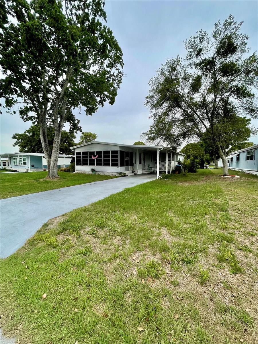 Priced to sell, Seller motivated! Wil consider up to 5k in closing costs
Welcome to your next chapter in the highly desirable High Point 55+ community in Brooksville! This charming 2-bedroom, 2-bath home sits on a spacious lot and is full of potential for the right buyer to add personal touches and TLC.
The property boasts several mature, fruit-bearing trees that are already producing ,a true delight for gardening enthusiasts and nature lovers. Be sure to check out the beautiful photos on the MLS that showcase the lush greenery and outdoor appeal.
Enjoy the Florida lifestyle with access to incredible amenities including a beautifully maintained 18-hole golf course, heated swimming pool, tennis courts, shuffleboard courts, and an active clubhouse offering a library, computer center, and year-round events. The community also features a 24-hour staffed entrance for added security, plus RV and boat storage for your convenience. You own the land here, and with low monthly HOA fees, this home is the perfect opportunity to customize and create your ideal retreat. Conveniently located near shops, dining, and medical facilities — don’t miss your chance to be part of this vibrant and welcoming neighborhood!