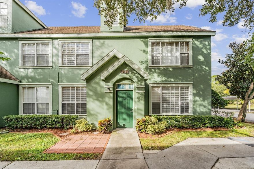 This stunning 3-bedroom, 2-bathroom home (with a loft serving as the third bedroom, complete with a door and closet) is situated in the gated community of Lake Chase at Westchase. The space is open and filled with natural light, featuring bamboo flooring throughout. The kitchen boasts stone countertops, a stylish backsplash, and updated light fixtures. The dining area overlooks a spacious living room with vaulted ceilings. The top floor serves as the third bedroom or loft. On the main level, you'll find the primary bedroom with a walk-in closet and private bath, along with a secondary bedroom and bath.  Community amenities include two pools, a clubhouse, a fitness center, grills, picnic areas, a playground, tennis courts, basketball courts, a putting green, and walking/jogging trails. Maintenance services cover exterior painting, roofing, general landscaping, lawn care/fertilization, exterior pest control, and garbage removal. The roof is relatively new, and the property offers beautiful views of a serene lake. It is zoned for highly-rated public schools and is conveniently located just minutes from shopping, dining, and entertainment options. Enjoy close proximity to West Park Village shops and restaurants, Westchase Golf Club, Citrus Park Mall, Tampa International Airport, downtown Tampa, and the beaches.