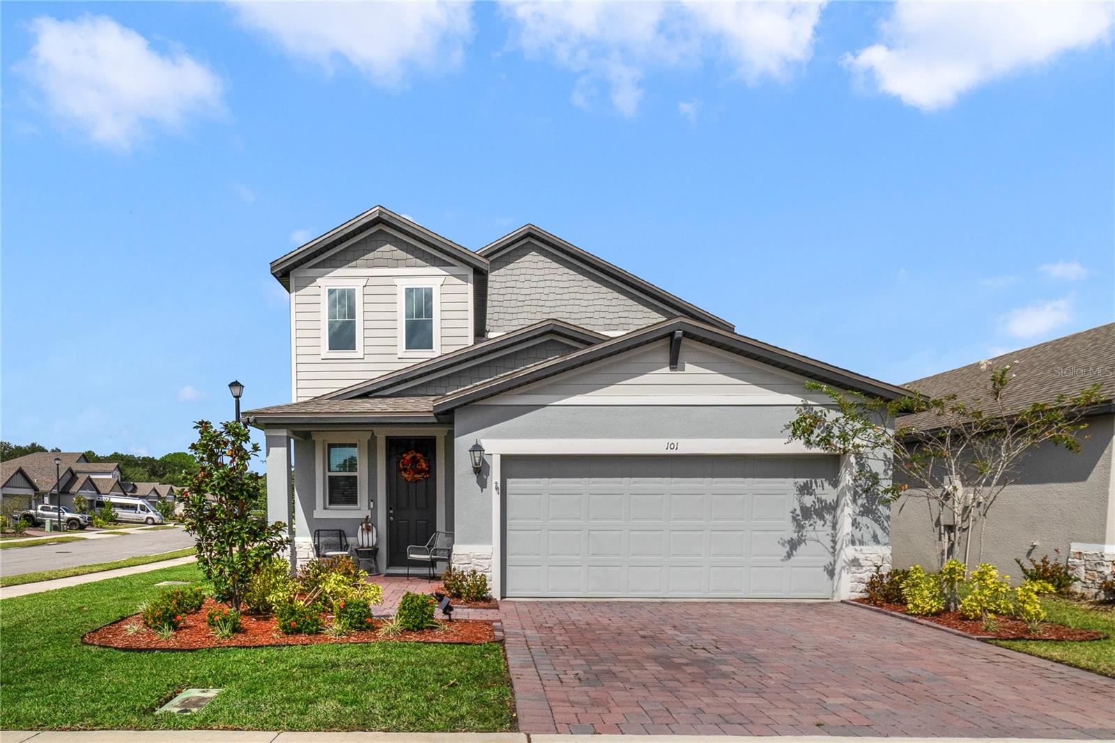 This Gorgeous 2 story POOL home in the much sought after LPGA community is waiting for its new owner. The 4 bedroom/2.5 bath custom POOL home is just a 5 minute walk from the LPGA golf course. The club house has two 18 holes courses and and a huge practice area. This home has it all: 30x30 foot private screened-in lanai with 23x15 foot pool, primary suite with large bath and walk-in closet on the first floor, open concept Kitchen/Dining/Great Room combo overlooking the pool, oversized garage on a large corner lot. Walk into the front entryway and you can see all the way to the lanai and the pool. The Kitchen/Greatroom/Dining area are all in front of you.The stairway on the left leads up to the 3 bedroom/loft area. The Kitchen has Granite counters and a large Granite covered island that seats up to 4. Appliances are all stainless steel. The first floor also has a laundry room and half bath. The double sliding doors lead to the pool with views of the large pond. So much to take in. Upstairs you have 3 full bedrooms and a large loft area currently used for a Pool table and a Foosball table. There is a full bath with a shower/full size tub unit as well. Other custom features are the following: High Performance Toilets, Water efficient faucets, Energy Star dishwasher, Advanced framing, Spray Foam Insulation, Advanced programmable Thermostat, Conditioned attic, Low E windows, Custom blinds, Sealed duct work, Indoor "airPLUS" certification, Insulated garage doors, LED lighting, High Performance Air Ventilation system. The garage is 22x20 with plenty of space for some storage cabinets. The front walkway and drive are custom paved and the front yard has been professionally landscaping. Daytona beach has 2 major major medical center's, many doctors offices and several nursing facilities. The shopping is over the top with the Daytona Mall and Tanger outlets, and dozens of restaurants. You have the beaches and the speedway. Disney and Universal are just an hour to the west. The Ocean and the Intracoastal Waterway give you the opportunity for boating and fishing. So much to do so little time to do it.
