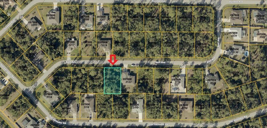 Wonderful lot in Prime location!  a terrific neighborhood to build your dream home in the flourishing city of North Port,  Minutes away from the North Port Aquatic Center, the NEW water park that features a 25-meter stretch pool, three slides, and a lazy river  This property is centrally located to EVERYTHING...US-41, I-75, schools, Suncoast Technical College, Shannon Staub Library and plenty of grocery & retail shopping, and dining. Convenient access to a magnitude of golf courses, fishing, boating and stunning gulf beaches