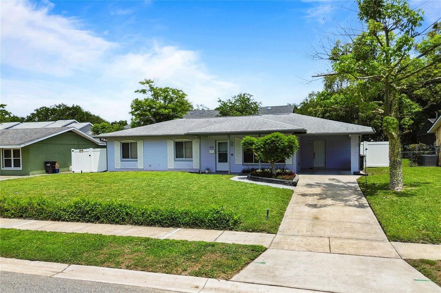 This is a rare opportunity to own a move-in ready home with significant upgrades in a highly convenient Central Florida location—without HOA restrictions. Fully updated Altamonte Springs home in Seminole County with no HOA, offering major system upgrades, modern finishes, and a flexible layout ideal for everyday living and entertaining. Inside, you’ll find hardwood and tile flooring throughout the main living areas, along with updated vinyl flooring in all bedrooms—no carpet anywhere. The remodeled kitchen (2023) features granite countertops and flows seamlessly into the main living spaces, creating an open and functional layout.
The primary suite has been fully remodeled (2025), including a beautifully updated bathroom, while the secondary bathroom has also been upgraded with modern finishes. A versatile bedroom the perfect setup for guests or a home office.
A standout feature is the expansive great room filled with natural light, overlooking the fully fenced backyard—ideal for entertaining or relaxing. The outdoor space also includes two newer sheds (2022), each approximately 10x12, professionally installed with hurricane anchors for added durability. Extensive upgrades provide peace of mind, including a new roof (2021), updated plumbing (2021), new interior and exterior electrical panels (2021), tankless water heater (2021), new gutters (2020), new fence (2020), French back doors (2021), and updated front and carport doors (2022).
Located near Cranes Roost Park, Altamonte Mall, and with quick access to Interstate 4, this home offers convenient access to shopping, dining, and entertainment, with an easy commute to Downtown Orlando. Conveniently located near Lake Orienta Elementary School, Milwee Middle School, and Lyman High School (buyer to verify school zoning). This is a rare opportunity to own a move-in ready home with significant upgrades in a highly convenient Central Florida location—without HOA restrictions.