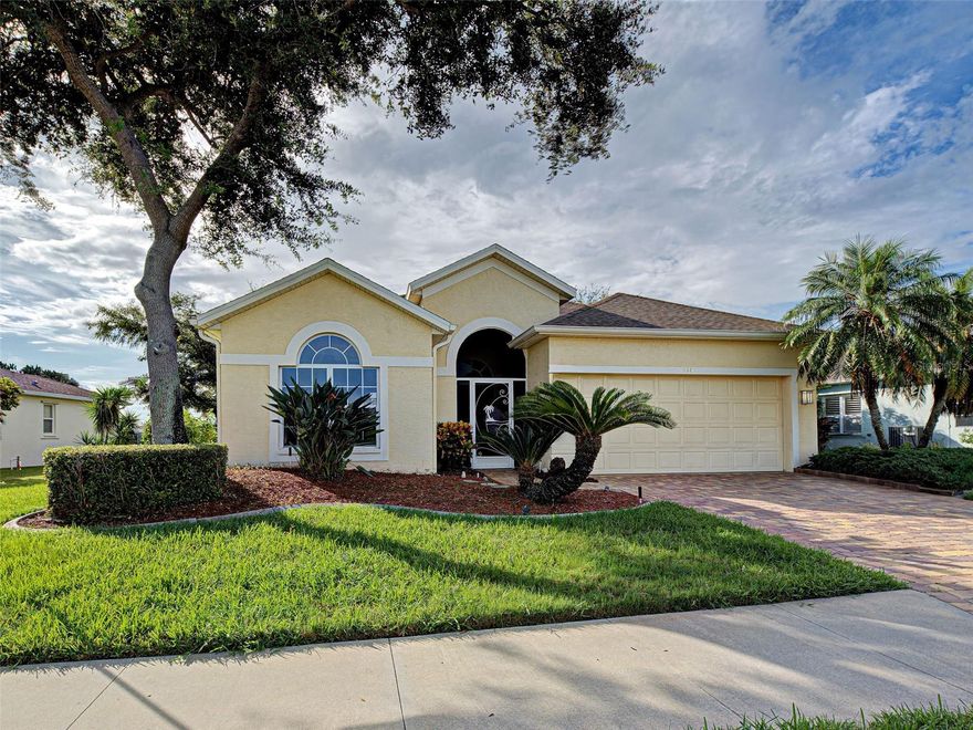 Welcome to this spacious 3-bedroom, 2-bath pool home located in the highly desirable community of Woodmere Lakes in Venice, Florida. This home features tile floors in the main living spaces, a split floor plan, eat in kitchen with a bay window, mature landscaping, pavers in the driveway and the roof was replaced in 2019. There is an office/flex space with double doors too! NO CDD FEES and the LOW HOA fees are only $860 ANNUALLY. This well-maintained home offers plenty of room to entertain, with a refreshing pool that makes every day feel like a vacation. Relax on the pool deck enjoying the view of the natural preserve and to the left you can see the pond with plenty of landscaping that creates privacy. Fantastic location close to shopping, dining, entertainment, Wellen Park, historic downtown Venice and of course our world famous beaches! Don’t miss your chance to own a piece of paradise—schedule your showing today!