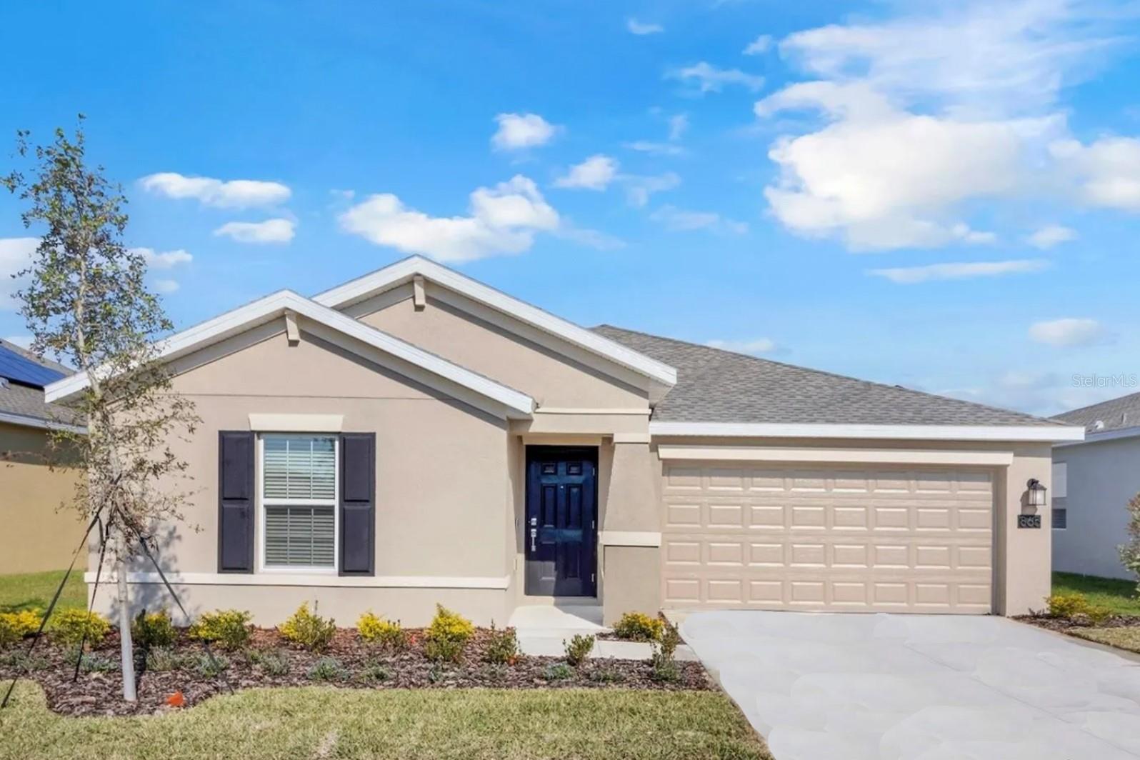 Check out this cute 3 bedroom, 2 bath in the beautiful community of Citrus Reserve. The home includes solar panels for LOW power bills and rent includes a home warranty, lawn care and exterior pest control. Close to shopping, entertainment and the wildlife preserve. Easy access to I-4.Small pet is allowed. Must make 3 x rent and $75 application fee.