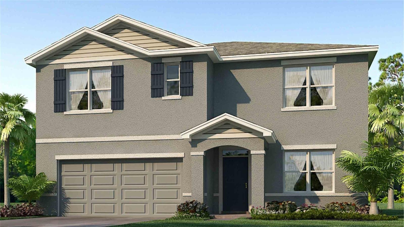 Under Construction. The builder is offering buyers up to $18,000 towards closing costs with the use of a preferred lender and title company. Located off SR-56, Two Rivers has new homes in Zephyrhills and will put you at a location that you just can’t pass up. Being in the center of this growing city, you’ll be within minutes of Morris Bridge Rd, and just 15-minutes of I-75. For entertainment, you’ll find The Grove, with its movie theater and game center, KRATES, and the Tampa Premium Outlets. The recent Main Event Entertainment offers bowling and several other options for fun! Two Rivers is also just 5-minutes from Wiregrass Mall and its several dining establishments such as Grill Smith, Red Robin, Noble Crust, The Living Room and countless other options. Several hospitals serve the area such as St. Joseph and Advent Health, which is just minutes from the community. Pasco County Schools are within 10 minutes from Two Rivers r, as is the brand-new Wesley Chapel Sports Complex. The Advent Health Center Ice Center is also right down the road from the community, offering ice sports and entertainment.
Two Rivers offers our Express series, and each home is constructed with concrete block on 1st and 2nd stories, comes equipped with D.R. Horton’s Smart Home System, and is backed by America’s #1 Builder since 2002.
Pictures, photographs, colors, features, and sizes are for illustration purposes only and will vary from the homes as built. Home and community information, including pricing, included features, terms, availability, and amenities, are subject to change and prior sale at any time without notice or obligation. Materials may vary based on availability. D.R. Horton Reserves all Rights.