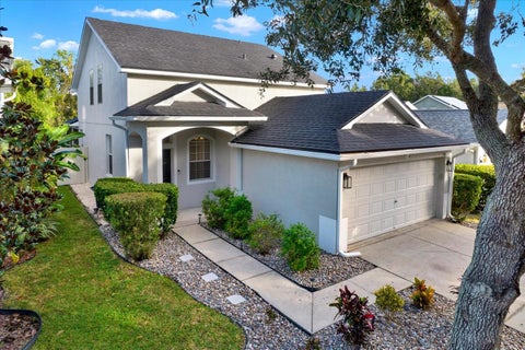 Photo of 7901 Citrus Blossom Dr, Land O Lakes, FL 34637 (MLS # TB8562555)