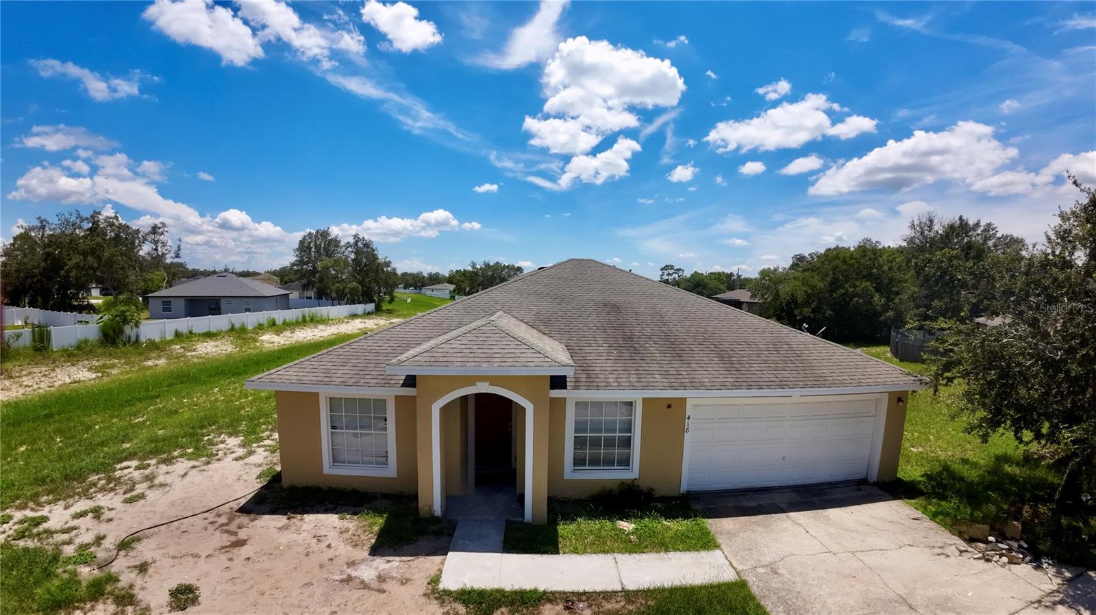 **RENTAL SPECIAL - TWO WEEKS FOR FREE FOR MOVE-INS ON OR BEFORE AUGUST 15TH + NO APPLICATION FEES**Welcome to your new home at 418 Ohio Way! This beautifully property features 3 bedrooms, 2 bathrooms, and a spacious floor plan perfect for comfortable living. The home includes a fully equipped kitchen with appliances, central A/C and heating, and a private driveway with 2 garage. Conveniently located in a quiet neighborhood with easy access to highways, schools, shopping, and parks. Pets are permitted on a case by case basis, owner must approve, pet screening required and a $350 non-refundable pet fee applies approved pet. $75 Application Fee adult 18 years or older + $150 admin fee one time. Minimum qualifications include 600 or better credit score, verifiable gross monthly income of at least 3x the amount of monthly rent, stable rental history, no evictions or landlord tenant collections. .Tenant pays a spectrum package fee of $59/Month. Call today to schedule a viewing.