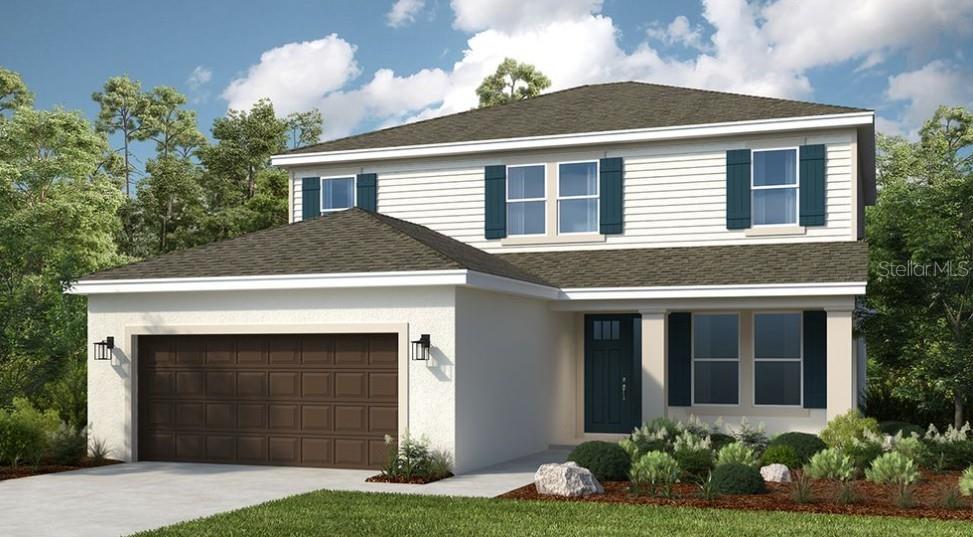 Under Construction. New Construction – August Completion! Built by Taylor Morrison, America’s Most Trusted Homebuilder. Welcome to the Bahama at 3406 Lumber Falls Drive in Timber Ridge. The Bahama floor plan blends timeless charm with thoughtful design, perfect for everyday living and entertaining. At the heart of the home, the open-concept main level features a gourmet kitchen with a large island and pantry, flowing seamlessly into the casual dining area and a stunning two-story gathering room. The kitchen also connects directly to a formal dining room, ideal for hosting. A main-level primary suite offers privacy and convenience, with a spacious bedroom, generous walk-in closet, and a spa-inspired en-suite bath. Enjoy natural light and relaxation year-round in the expansive lanai that spans the back of the home. Upstairs, a versatile loft overlooks the living area below and leads to a private study, ideal for work or quiet time. Three secondary bedrooms complete the second floor, including one with an en-suite bath and two that share a well-appointed full bathroom. Additional Highlights Include: gourmet kitchen, 8' interior doors, oak treads at stairs with white painted risers and spindles, and pre-plumb for future sink at laundry. Photos are for representative purposes only. MLS#TB8413175