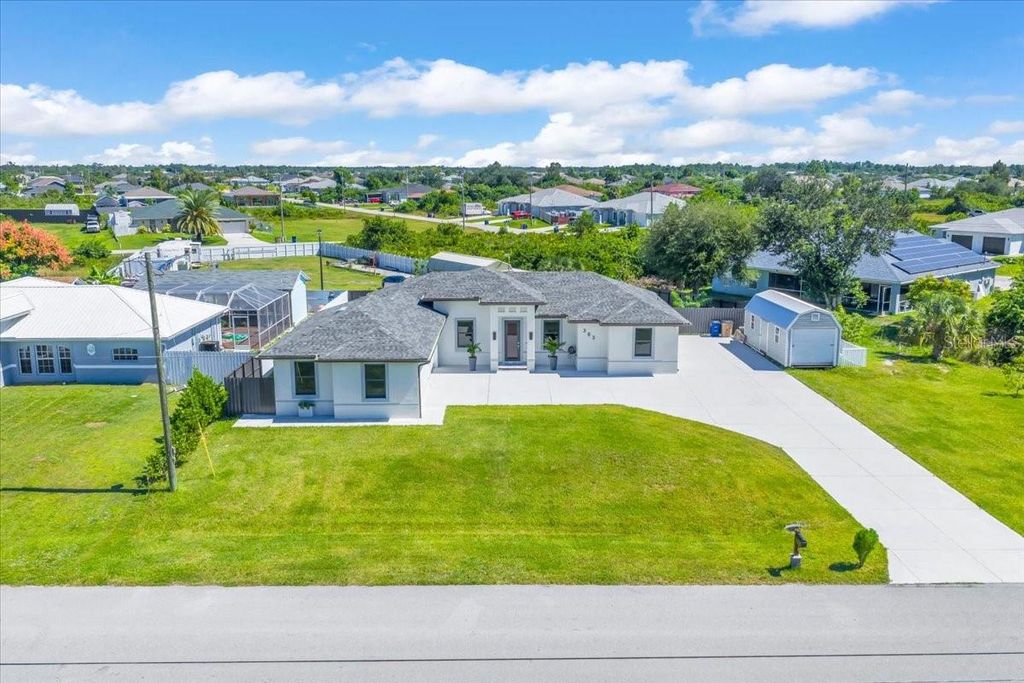 Photo of 363 Paisley Avenue, Lehigh Acres, FL 33974 (MLS # C7516555)