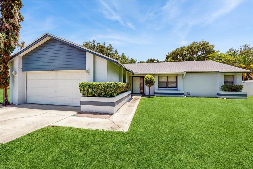 Welcome to 5130 Sun Palm Drive, located in the heart of WINDERMERE! This beautifully maintained 3-bedroom, 2-bath home offers 1,723 sqft of living space on a spacious ¼-acre FULLY FENCED lot — perfect for outdoor enjoyment and privacy. Recent upgrades include a new ROOF (2022) and a new AC SYSTEM (2020). ALL FLOORING HAS BEEN UPDATED. The carpet was removed and replaced with Mohawk Pergo luxury vinyl plank. The original tile was replaced with fresh ceramic tile throughout the rest of the house—NO MORE POPCORN CEILING, all was removed, and now it has a beautiful finished ceiling. A brand NEW SLIDING GLASS DOOR opens to the NEW PATIO DECK recently installed. Ideal for indoor-outdoor living. Just minutes from the famous Sand Lake Restaurant Row, conveniently located near the distinguished Bay Hill Golf Community, and backing up to the exclusive Isleworth Court private community. Zoned for top-rated schools, and ideally situated just 20 MINUTES from Walt Disney World and 10 minutes from Universal Studios — this location truly offers the best of Central Florida living!