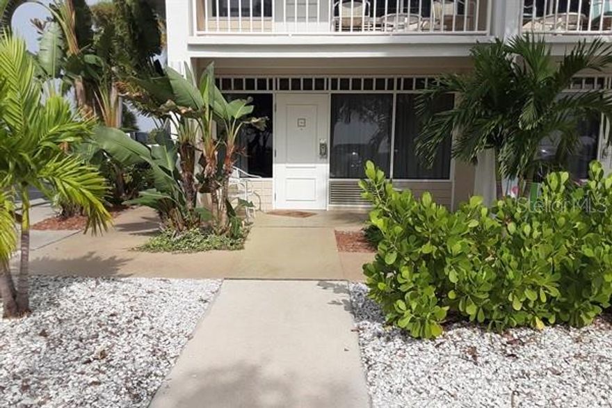 As part of The Inn at Little Harbor located, this first/ground floor private condo is just a 2-3 minute walk to the beach. Fully furnished with 2 Queen beds, microwave and full size fridge.  This is an active Short Term Vacation rental, current owner has it listed on over 30 sites with  property management and pricing software and is prepared to continue managing the property if you so wish for a commission on any rentals gained . Everything you could ask for in the perfect beach vacation rental! Community heated pool with hot tub! Basketball courts, playground! Patio for 2 with lush tropical landscape! Restaurants just an easy walk away and even a tiki bar and live entertainment every night at Sunset Grille! Marina and fishing charters. JUST Get away and RELAX! Non smoking or vaping studio with a combination door lock, you are able to access all of the resort amenities with a magnetic key fob we provide for the pools, lobby/gym and Pier. Basketball court open to all, tennis and pickle ball courts (please bring your own equipment
for these), there are also cornhole and shuffle board courts (the equipment for these can be signed out on the honor system in the lobby,
cameras do record the lobby) the lobby also has gym equipment available to owners and guests, plus feel free to walk the boardwalk, pier,
restaurants, beach all steps away from the condo. You can also fish off the seawall or pier for free. This is part of a unique boutique community
with amenities on the manatee river and Tampa Bay and Charter Fishing fleet. Please call the Marina directly to make boat slip reservations and
charter trips, boat trailers are not allowed to be parked around the Inn
Caribbean-inspired elegance at Little Harbor, the beachfront location on Tampa Bay a short drive from the best local attractions. Please note
Bahia Beach at Little Harbor is on the South shore of Tampa Bay, this is not the open Gulf, if you want bigger beaches please check out St Pete Beach or Sarasota but of course be prepared to pay double or triple the price