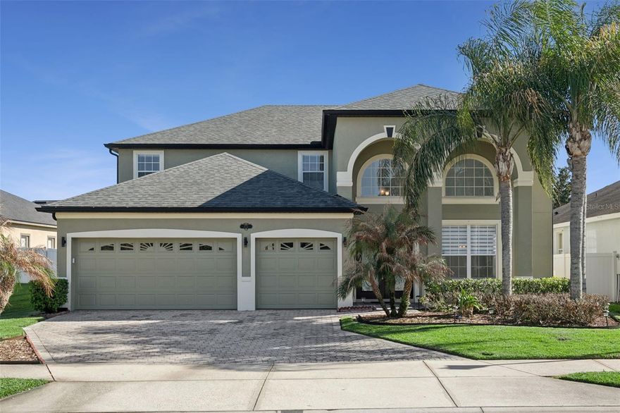 Away from the hustle and bustle, yet just one mile from shopping, is the gated community of Kay’s Landing (approximately 150 homes). This meticulously maintained, single-owner home features 4 bedrooms, 3 full baths, and 2 additional half baths (one outdoors) all situated on an oversized lot with a large fenced backyard.

Enter through double doors into a stunning two-story foyer with high ceilings, abundant natural light, and upgraded finishes throughout, including elegant 24x36 marble-style flooring (2020), upgraded blinds, and modern light fixtures. Formal living and dining rooms lead to a gourmet, custom-built wraparound chef's kitchen (2021) featuring top-of-the-line appliances, a wine fridge, quartz countertops, and an oversized island—perfect for entertaining. The spacious family room offers a warm and inviting gathering space.

The primary suite is conveniently located on the first floor and features a spa-like bathroom with dual sinks, a garden tub, and a separate shower. Upstairs, you’ll find a highly desirable secondary bedroom with a private en-suite, ideal for guests or multi-generational living. All additional bedrooms are generously sized, offering comfort and flexibility, along with a versatile upstairs loft.

The home is thoughtfully equipped with EV charger pre-wiring, adding modern convenience and future-ready functionality. Additional highlights include a 3-car garage, a new roof and 2 AC (2020) units with smart thermostats for energy conversation and a new water heater (2025). The home also features two attics for added storage, including one with a pull-down ladder.  Enjoy the expansive lanai and oversized backyard perfect for outdoor living and entertaining. Community amenities include a pool, playground, and basketball court.

Conveniently located near Seminole State College, Lake Monroe, historic downtown Sanford, the scenic St. Johns River, and Orlando Sanford International Airport.