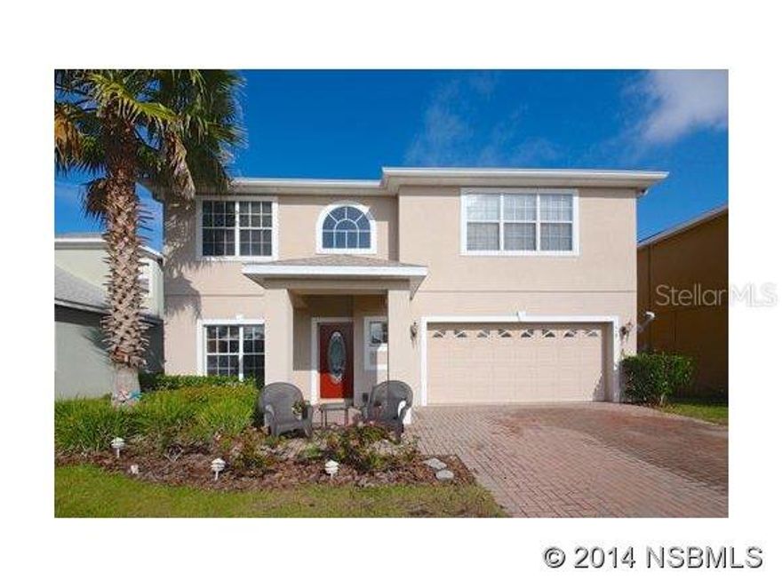 Lovely Pool Home in Springview! Pool has brick pavers with a lanai. Fenced in yard with shed. Enter the foyer into the living room and dining area. Enjoy the use of your kitchen while enjoying your large family room. Tile and laminate flooring on the first level of this home with 9'4" ceilings and crown molding. The second level of the home has carpet throughout and the 4th bedroom is finished as an office or could easily be a 4th bedroom. Spacious master suite, same size as the garage area. Master bath, offers garden tub, recently tiled shower, L shaped, doubled vanity with huge walk-in closet. This home offers plenty of storage space throughout. Come and be a part of a great neighborhood, close to I-4. ;Water: City