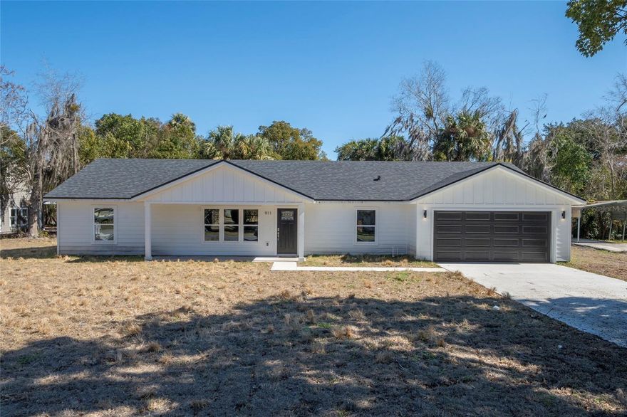 PRICE IMPROVEMENT ON YOUR AMERICAN DREAM HOME!!!  Precision Home Builders A VETERAN OWNED AND OPERATED custom home builder MADE THIS ONE ESPECIALLY FOR YOU!!  Be the VERY FIRST OWNER of A BRAND NEW 4 Bedrooms 2 Baths home nestled in a cozy wooded lot just a few miles from the train station, shopping and dining areas of Palatka Florida and their quaint downtown where everyone knows your name. This beautifully crafted Genesis V3 Model has a space where everyone can call it their own. With an attached two car garage, attached laundry room off the front door.  Rock the night away in your favorite chair sitting quietly on your porch watching the night go by and you're sipping on your favorite drink! Don't want to hang out front, set up the barbeque in the spacious backyard and invite everyone over.  The Open Floor plan lets you whip up your favorite masterpieces while entertaining or watching your favorite show on the big screen TV.  Did I mention it has a HOT WATER FAUCET OVER THE STOVE or lots of cabinet space to bring all your favorite cookware or maybe buy some new. This floor plan is perfect for the alone time or when you have a gathering and need the room to spread out! Spray Foam Attics, vaulted ceilings, walk-in closets and the MAIN WALK IN CLOSET HAS A WINDOW.  Countertops are made from Quartz, the MAIN SHOWER HAS THE HANDLES ON THE OUTSIDE OF THE DOOR AND A BEAUTIFUL SOAKER TUB NEXT TO IT!  Extra touches this builder uses to make these homes just a little bit more special then the rest. YOU as the NEW HOME OWNER have the choice to quite a few other upgrades the builder offers.   Be the first of many homeowners that will trust PRECISION HOME BUILDERS and make their NEW CONSTRUCTION your NEW HOME. Other properties currently available:  1307 Ocean St, Palatka, FL (THE LOT BEHIND 919 N 14TH ST) AND 101 Yawn Ave, Interlachen Fl AND 228 Dawn Ave, Interlachen FL