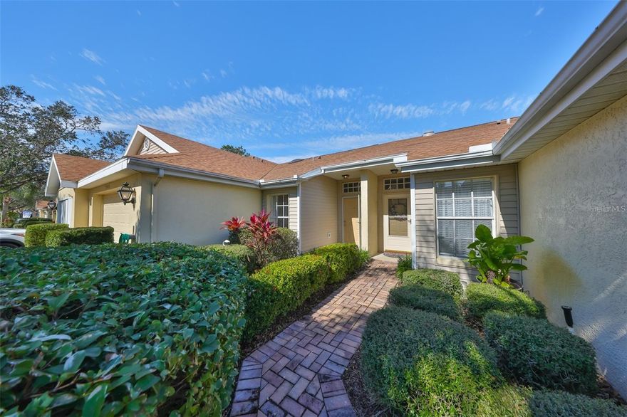 ANNUAL UNFURNISHED RENTAL ..2 bedroom/2 bathroom/1.5 garage condominium with an enclosed Florida room.  New Haven Circle is a beautiful tree lined street in the area of the fabulous resort style South Clubhouse with a Cafe, Sports bar, indoor and outdoor pools, and much more! Enjoy a resort lifestyle that blends relaxation, convenience, and community in a highly sought-after Kings Point, a gated 55+ community in Sun City Center, FL. Freshly painted inside and new carpet throughout. Semi open floor plan with vaulted ceilings in the kitchen, main living area, and primary bedroom making this home feel larger than it's square footage. Inside laundry with a washer & dryer. The master suite is located at the back of the home for privacy, and has a walk-in closet, and an ensuite bathroom. The second bedroom is at the front of the home and has lots of natural light. The kitchen has a large rectangular skylight, a breakfast bar for casual dining, and is open to the spacious Living/Dining area. A sliding glass door opens onto an enclosed Florida room. Protect your car and golf cart in the attached garage. Kings Point is one of America's premier active adult communities, with clubs and amenities galore, and you don't have to be retired to live here. With over 200+ clubs, activities, live concerts and performances, tennis, pickleball, lawn bowling, shuffleboard, dog park, cycling paths, and of course golf, you'll only be bored if you want to be. Kings Point is close to shopping, restaurants, banks, post office, medical facilities, I-75, Hwy 301, Hwy 41, and offers an easy drive to Tampa, Sarasota, St. Petersburg, and world class beaches. Landlord pays water, pest control, grounds care and clubhouse dues for 2 tenants. Call today to see this beauty! https://apply.link/JtHrdi8