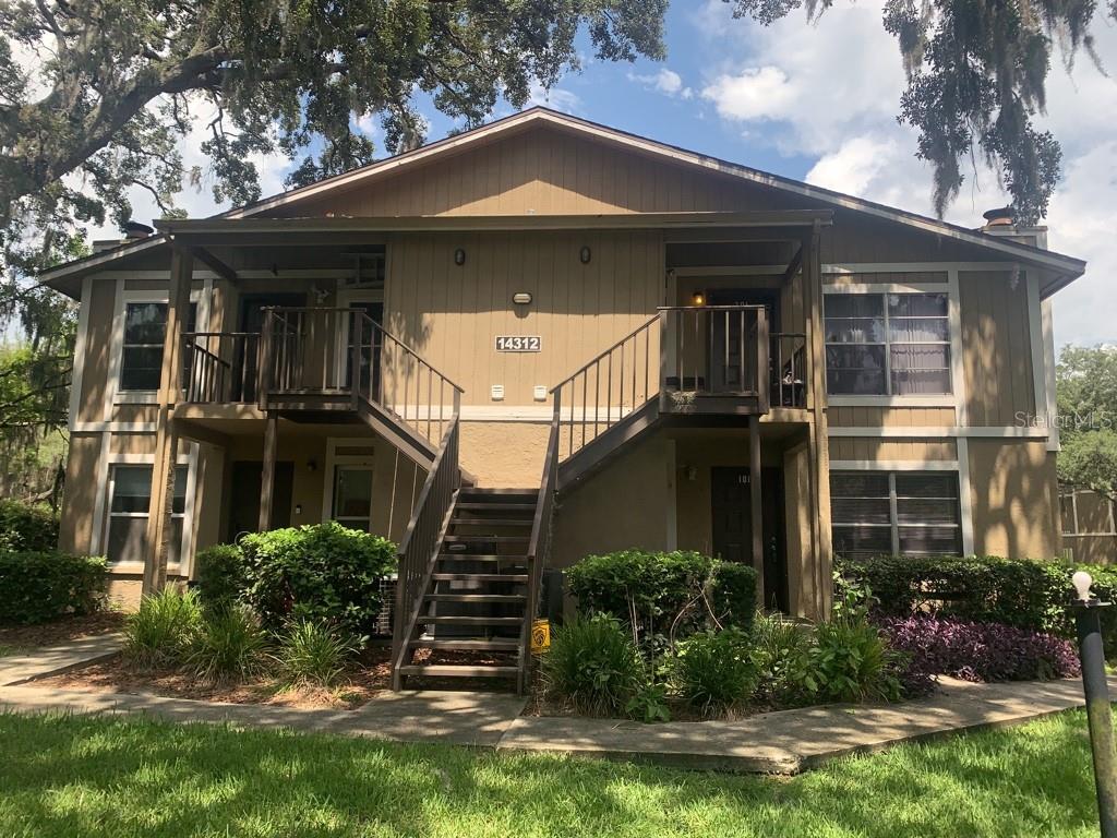 "First Floor Condo" WATER & GARBAGE and LAWN SERVICE INCLUDED IN THE RENT, 912 Sq.,Ft, Great Room w/Fireplace, Step Saver Kitchen w/ Refrigerator, Stainless Steel Range and Dishwasher, Dining Area, Tile Flooring in all Wet Areas, Carpet in Bedrooms, Outside Laundry Area with Washer/Dryer, Walk-in Closet in Primary Bedroom, Mini Blinds, Private Parking, Community Pool and Tennis, Close to USF, Bus Shuttle Stop, NO PETS ALLOWED IN COMPLEX. All Advantage Realty Services residents are enrolled in the Resident Benefit Package (RBP) for $40.95/month which includes renters' insurance, HVAC air filter delivery (for applicable properties), credit building to help boost your credit score with timely rent payments, $1M Identity Protection, move-in concierge service making utility connection and home service setup a breeze during move-in, our best-in-class resident rewards program, and much more! More details upon application.