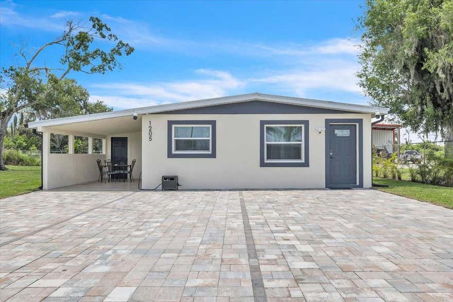 Welcome to this beautifully remodeled 3-bedroom, 1-bath home in the heart of Arcadia! Completely upgraded from top to bottom, this home truly feels like brand-new construction with quality improvements and modern finishes throughout.
As soon as you pull up to the home, you’ll notice the custom paver driveway and impressive curb appeal. Inside, the home features a bright, fresh interior with a stunning kitchen offering abundant cabinet space, stylish finishes, and a functional layout perfect for everyday living and entertaining.
Major upgrades include a durable metal roof, impact windows, and upgraded electrical and plumbing, giving buyers peace of mind for years to come. Every detail has been thoughtfully updated, making this home completely move-in ready with nothing left to do but unpack and enjoy.
If you’ve been searching for a home that combines modern upgrades, quality craftsmanship, and the feel of new construction, this is one you won’t want to miss!