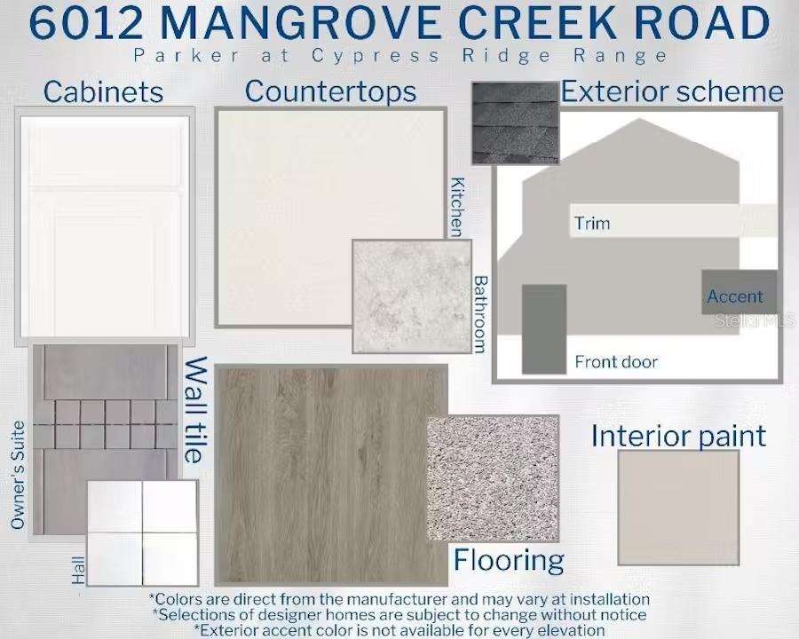 6012 MANGROVE CREEK ROAD