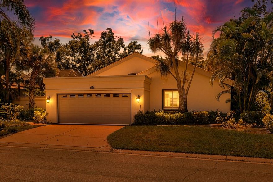 This home in Tivoli checks so many boxes for easy Sarasota living. From the moment you step inside, the vaulted ceilings and skylights give the space an open, airy feel, and the water view out back is the kind you’ll never get tired of. The updated kitchen has granite countertops, the wood floors add warmth, and the accordion hurricane shutters give you peace of mind during storm season. It’s currently arranged as two bedrooms plus a den with a closet, which makes a perfect flex space for guests, a home office, or even a third bedroom. The oversized two-car garage is another bonus, and to top it off, a brand-new roof is already scheduled for January.

Life in Tivoli means you get the benefits of a single-family home without the worry of yard work, exterior upkeep, or even roof replacement—all of that’s taken care of for you. The neighborhood is tucked just off University Parkway, so you’re close to everything: great restaurants, shopping at UTC, golf courses, Benderson Park, and easy access to I-75 whether you’re heading downtown or out to the beaches. It’s a community that makes everyday life a little simpler and a lot more enjoyable.