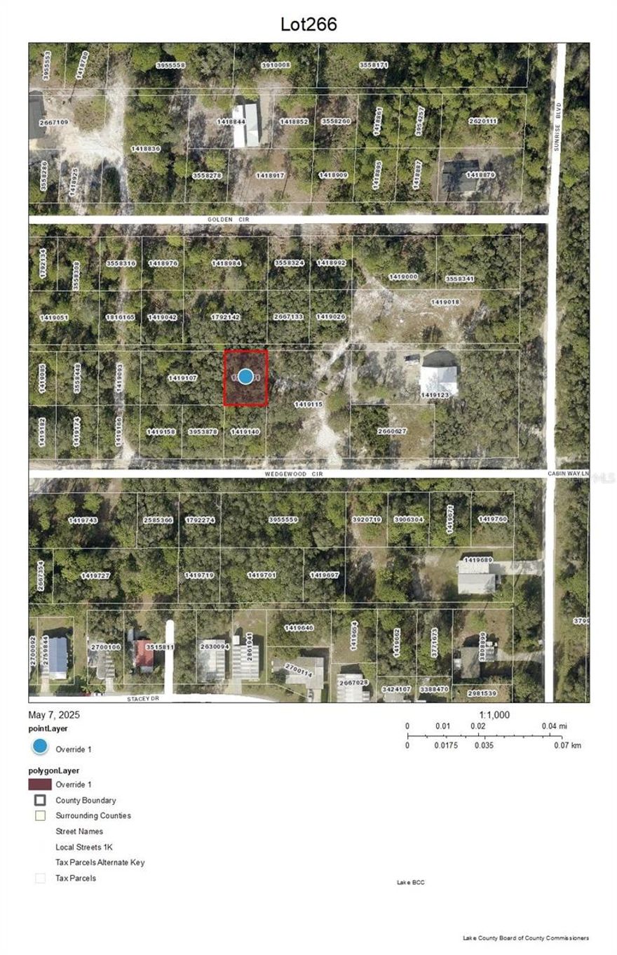 Looking for the perfect spot to build our dream home? Look no further than this unimproved land located near US441 and downtown Mount Dora. This property is zoned for both single family homes and manufactured homes, offering plenty of options for your future residence. While sewer and well installation will be necessary, this lot’s prime location is worth the investment. Just minutes from US441 and 2.4 miles from downtown Mount Dora, you’ll have easy access to all the festivals and events this charming town has to offer. Plus, you’ll be a short drive away from Renniger’s Flea Market and Antique Center, where you can discover hidden treasures and unique finds. This property’s convenient location also allows for easy travel to both the Gulf Coast and the Atlantic Ocean. Within an hour and a half, you can be relaxing on the beach and soaking up the Florida sun. If you’re looking for entertainment closer to home, Orlando and Disney are only 40-50 minutes away. Keep in mind that building requirements and regulations will vary by municipality, so it will be the buyer’s responsibility to contact Zoning and Planning to determine the specific requirements for this lot. Don’t miss out on the opportunity to build your dream home in this desirable location with NO HOA! PLEASE NOTE THAT THIS LAND IS UNIMPROVED AND MAY NOT BE ACCESSIBLE AT THIS TIME, ROADS ARE PLATTED, BUT MAY NOT BE CLEARED. YOU WILL NEED A WELL, SEPTIC AND EACH HOME WILL NEED A SPRINKLER SYSTEM PER PLANNING AND ZONING. ANY INQUIRES ON USE OF THIS PROPERTY SHOULD BE MADE TO THE LAKE COUNTY PLANNING AND ZONING. THIS IS ALL THE REALTOR KNOWS REGARDING THIS PROPERTY.