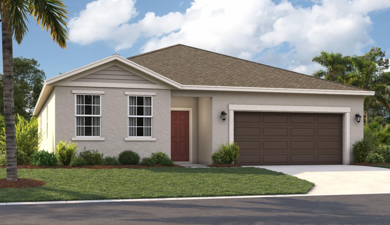 One or more photo(s) has been virtually staged. Under Construction. Ready for the Florida lifestyle? You'll love living at Silver Lake Pointe, where you'll be just minutes from all the shopping, dining, and entertainment options, with easy access to downtown Leesburg and Mount Dora. Plus, you'll have three main lakes and beautiful Silver Lake right in your backyard, and plenty of nearby parks and golf courses provides endless recreational options! Get ready to enjoy the sunny days ahead at the on-site amenities, including a pool, cabana, and playground.
The Webber is a spacious 2,210-square-foot, single-story home featuring four bedrooms and three bathrooms. The kitchen overlooks the dining and living rooms, while the outdoor deck off the living room provides plenty of natural light throughout the main living area. Tucked away at the front of the home is a second bedroom with an ensuite bathroom, perfect for guests! With a spacious primary suite located at the rear of the home and three additional bedrooms, the Webber is the perfect new home for all buyers. Your dream home awaits at Silver Lake Pointe.