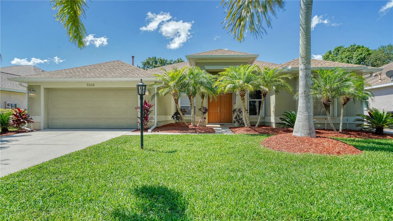 Rarely Available- 4 Bedroom, 3 full baths, Pool home in the beautiful neighborhood of Palm Aire! Gorgeous, landscaped yard and screened in heated pool, all included in the rent. When you enter through the front door you are greeted with High coffered ceilings and stunning views of the pool and meticulously maintained landscaping. The kitchen is a chef's dream with a 5-burner Gas range, new appliances, wood cabinetry, Corian countertops and breakfast bar. The open floor plan seamlessly blends indoor and outdoor living space, featuring expansive living areas that flow effortlessly to a screened lanai and sparkling pool, perfect for entertaining or relaxing. The primary bedroom is a large oasis with 2 walk-in closets, a large soaking tub, separate shower stall, dual sinks and access to the lanai and pool. Other features include a New roof, hurricane shutters, expansive screened lanai with grill area and heated pool. Community pool, tennis/pickleball courts, playground, basketball court, grill area with a granite bar for entertaining is just a short stroll away. Best location-near everything!! Take your golf cart to Palm Aire country club or enjoy the UTC mall and multiple restaurants which are 5 minutes away. Also close to SRQ airport, I-75 and 20 minutes from several famous beaches. Make your appointment for this Annual rental today!