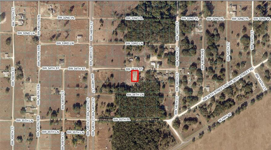READY FOR A NEW BUILD! HIGH AND DRY RESIDENTIAL LOT IN A RAPIDLY DEVELOPING AREA, ONLY 12 MINUTES TO THE WORLD EQUESTRIAN CENTER AND 18 MINUTES TO RAINBOW SPRINGS STATE PARK.   LOT IS MOSTLY CLEARED WITH EASY ACCESS TO HWY 40. NOT ON A FLOOD ZONE, NO DEED RESTRICTIONS OR HOA. UTILITIES NEARBY.