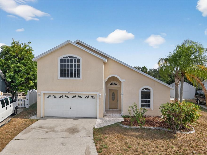 Welcome to this charming 3-bedroom, 2-bathroom home located in the desirable community of Apollo Beach. Built in 2002, this residence offers approximately 1,809 sq. ft. of living space (per public records) and sits on a nicely sized lot, providing a comfortable and inviting layout.  Step inside to a bright, open floor plan with high ceilings, that seamlessly connects the living, dining, and kitchen areas—ideal for everyday living and entertaining alike. Sliding glass doors open to the screened lanai enhancing indoor-outdoor flow and offering a space to relax or host. You’ll find three thoughtfully sized bedrooms and two full baths, giving plenty of room for families, guests or a home office.  Outside, the exterior is well-maintained and features stucco construction with a composition roof. The lot affords privacy and potential for personalization.  The home’s location places you within easy reach of local amenities, schools, and the beautiful waterfront lifestyle that Apollo Beach is known for.  You will be only minutes from the Manatee Viewing Center, and a short drive from Apollo Beach, Bradenton Beach and Sarasota.  Whether you’re seeking your next home or an investment opportunity in a strong Florida market, this property holds great potential. Don’t miss your chance to make it your own!