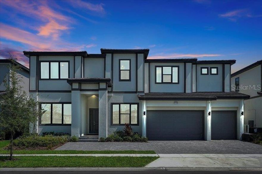 Welcome to Your Orlando Investment Paradise! This spectacular 15-bedroom, 15 full + 2 half-bath luxury estate in the highly sought-after Paradiso Grande Resort is truly one of a kind. Built in 2023 by Park Square Homes and offering over 6,300 sq. ft. of heated living space, this fully furnished mansion is Airbnb/VRBO approved and designed for maximum comfort, entertainment, and return on investment. Step inside to discover expansive living areas, a chef’s kitchen with stone counters and stainless-steel appliances, and 15 en suite bedrooms ensuring privacy for every guest. The layout features 5 bedrooms on the first floor and 10 upstairs, making it ideal for hosting large groups. Guests of all ages will love the themed rooms — including Harry Potter, Jungle Mickey, Under the Sea, Frozen, and Moon & Stars — balanced with elegant suites for more refined stays. Entertainment is endless with a private movie theater, arcade/game loft, open-concept gathering spaces, and a built-in grill with covered patio overlooking the screened-in pool and spa. Designed to sleep 40+ guests, this property is already a proven short-term rental performer.
Paradiso Grande is the only purpose-built short-term rental resort community on International Drive, minutes from Universal’s Epic Universe, the Convention Center, SeaWorld, Disney, and world-class shopping and dining. Owners and guests enjoy exclusive access to the Aquarius Clubhouse, featuring a resort pool with lazy river, splash playground, café, fitness center, and game room — all within a gated, guard-monitored community. This is more than a vacation home – it’s a turnkey investment opportunity that today’s travelers can’t resist. Whether your goal is maximizing cash flow, enjoying a personal retreat, or both, this property delivers. Don’t miss your chance to own a piece of Orlando’s fastest-growing vacation destination — schedule your private showing today!